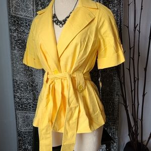 KASPER.. GORGEOUS YELLOW...BLAZER